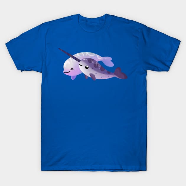 Beluga and Narwhal T-Shirt by pikaole